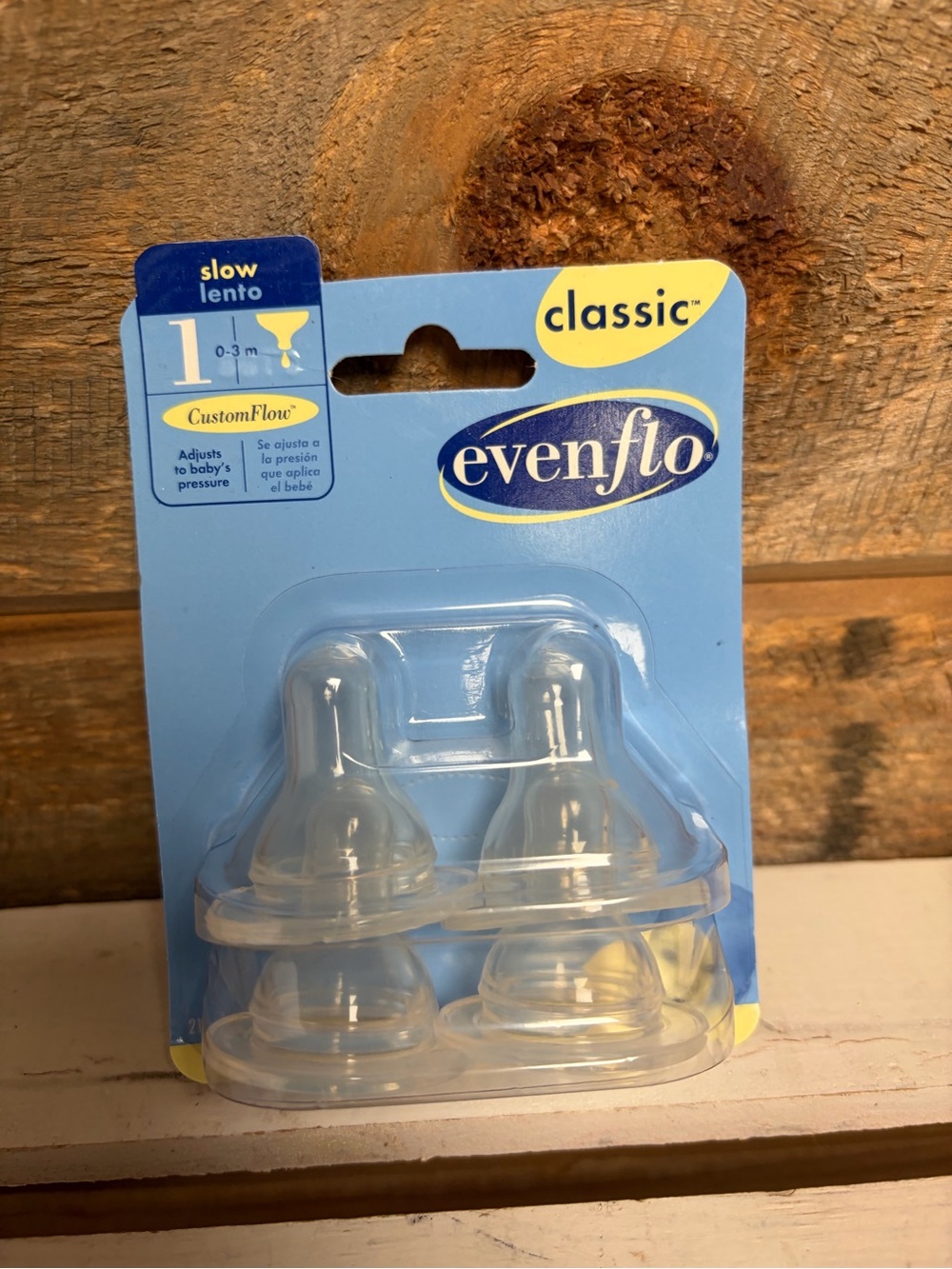 Vtg Evenflo 4 Pack Nipple Nursing Baby Infant Bottle Nipples Formula 2003 Size 1
